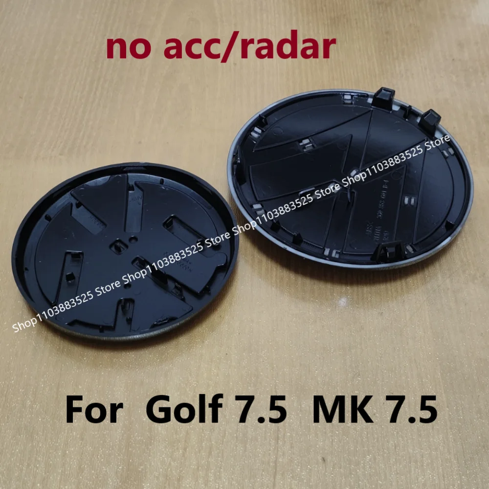 

2pcs Replacement Badge for Golf 7.5 MK7.5 2018 2019 2020 Car Front Bonnet Grille Rear Trunk Emblem Replacement Badge Sticker