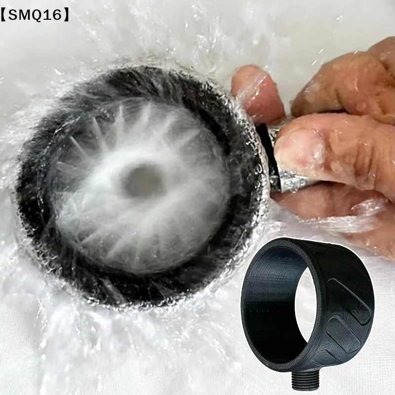 1Pcs Circular Flushing Massage Sprayer Men Shower Nozzle High Pressure Spiral Nozzle Foot Wash Tool Bathroom Shower Head【SMQ】