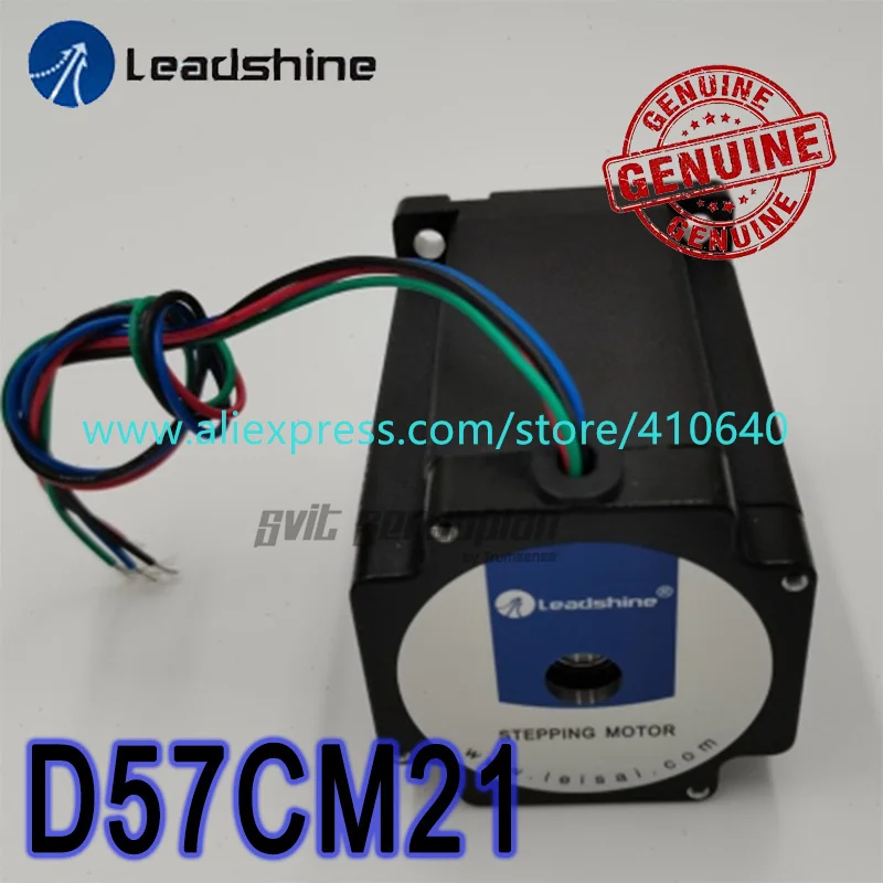حقيقي Leadshine D57CM21 أكبر نيما 23 خطوة المحرك 2.1 N.m عزم الدوران 6 A 67 متر طول ل نك روثر النقش بالليزر المعدات
