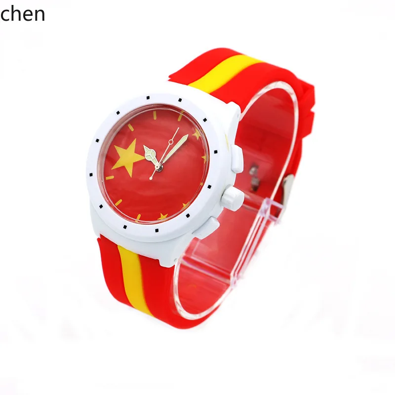 

ZZ Watch Factory Экологичные силиконовые студенческие модные часы с картой