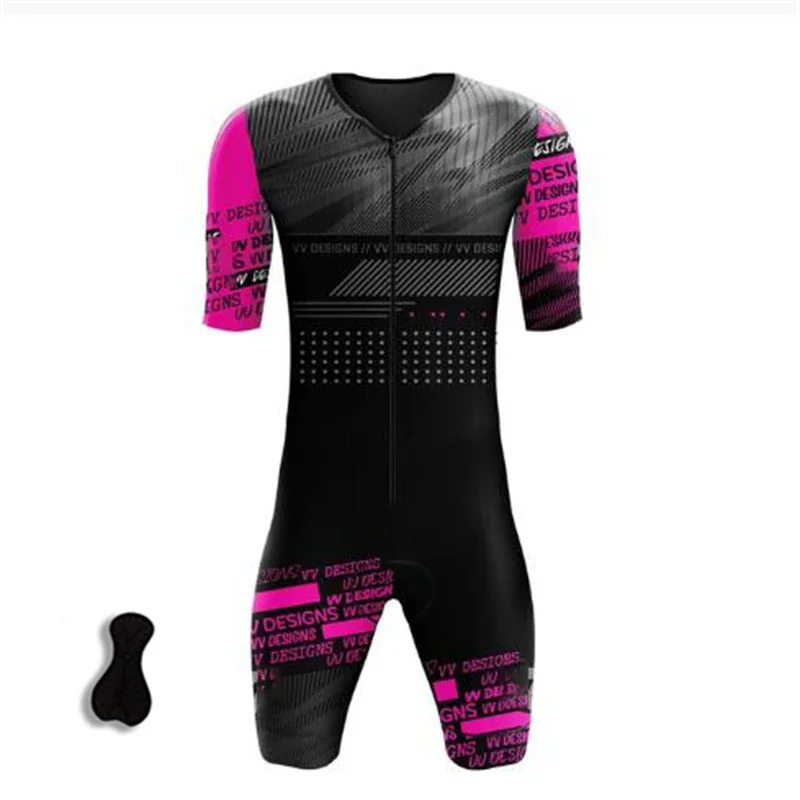 Men\'s Custom Sublimated Triathlon Jumpsuit Uniforms Bike Jersey, Bike Clothing Design Breathable Cycling Jersey Triathlon Suits