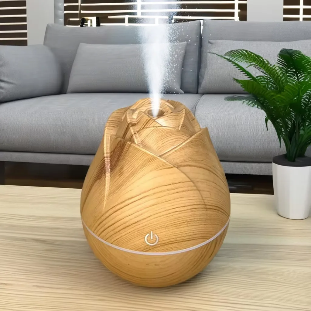 130ML Aromatherapy Diffuser Large Room with Remote, Ultrasonic Essential Oil Diffusers Humidifier with Ambient Light, Aroma Diff