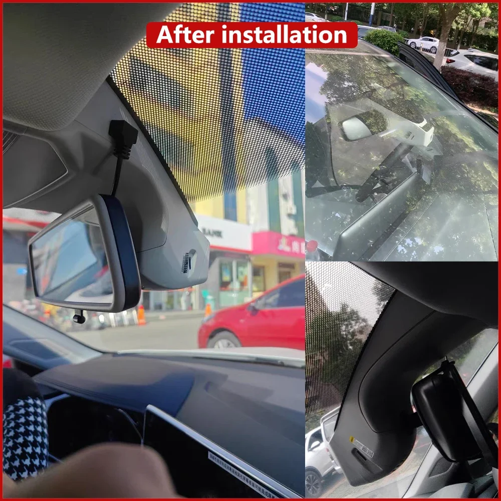 ZhuCamX ل Volkswagen VW ID.7 ID7 ID 7 2023-2025 OEM 4K UHD 2160P جهاز تسجيل فيديو رقمي للسيارات داش كام كاميرا للرؤية الليلية مسجل التوصيل والتشغيل #4