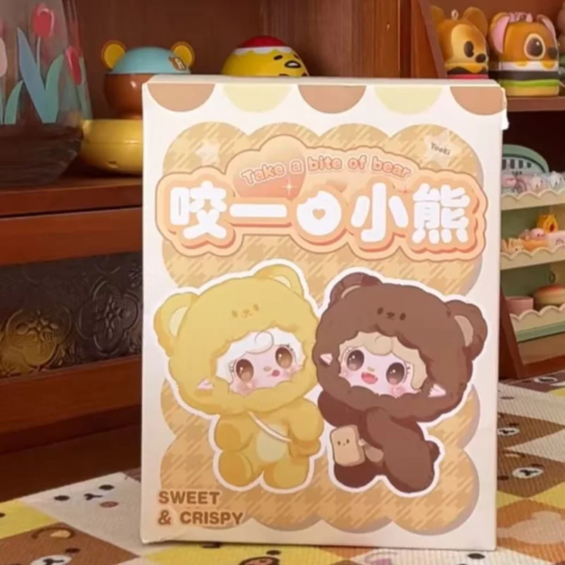 

Yooki V4 Плюшевая серия «Возьмите укус медведя», милый кулон, слепая коробка, настольный орнамент, игрушка, аниме, мультяшная кукла, загадочная коробка, подарки для девочек