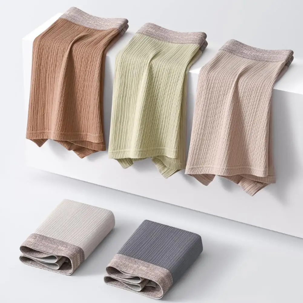 

Men Boxer Underwear Breathable Cotton Boxers 5pcs Men’s Boxer Underwear Set Mid-rise Slim Fit Breathable Boxer Elastic