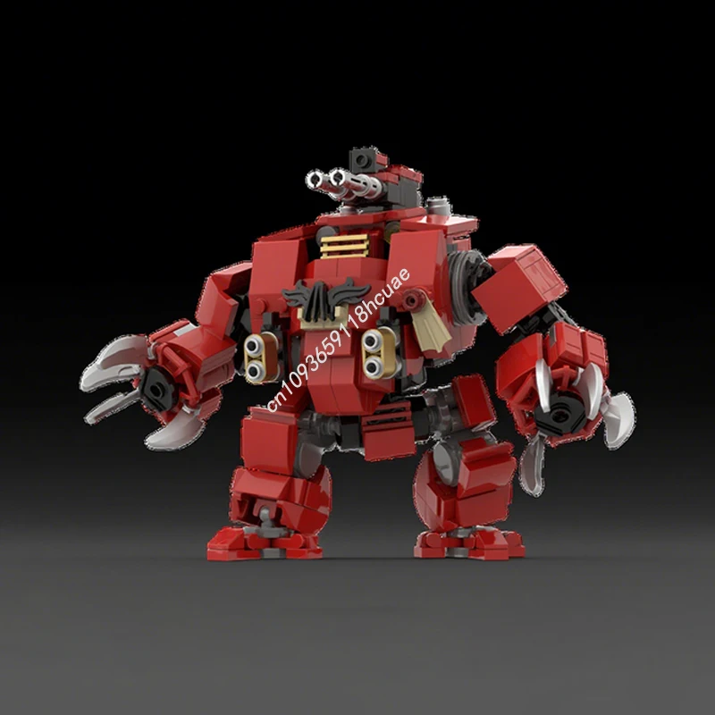 400 peças moc brutalis dreadnought escuro futuro universo arquitetura presente de natal inspira criatividade ilimitada para famílias