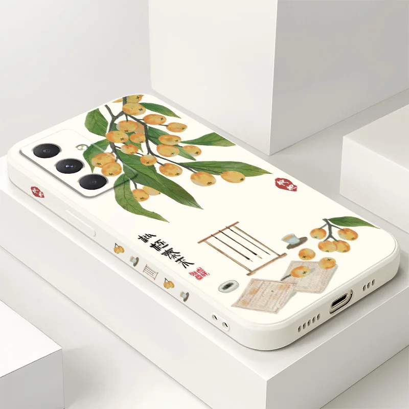 

Beautiful Loquat Phone Case For Samsung Galaxy A56 A36 A26 A16 A06 A55 A35 A25 A15 A05 A05S A54 A34 A24 A14 A04 A04S A04E 4G 5G