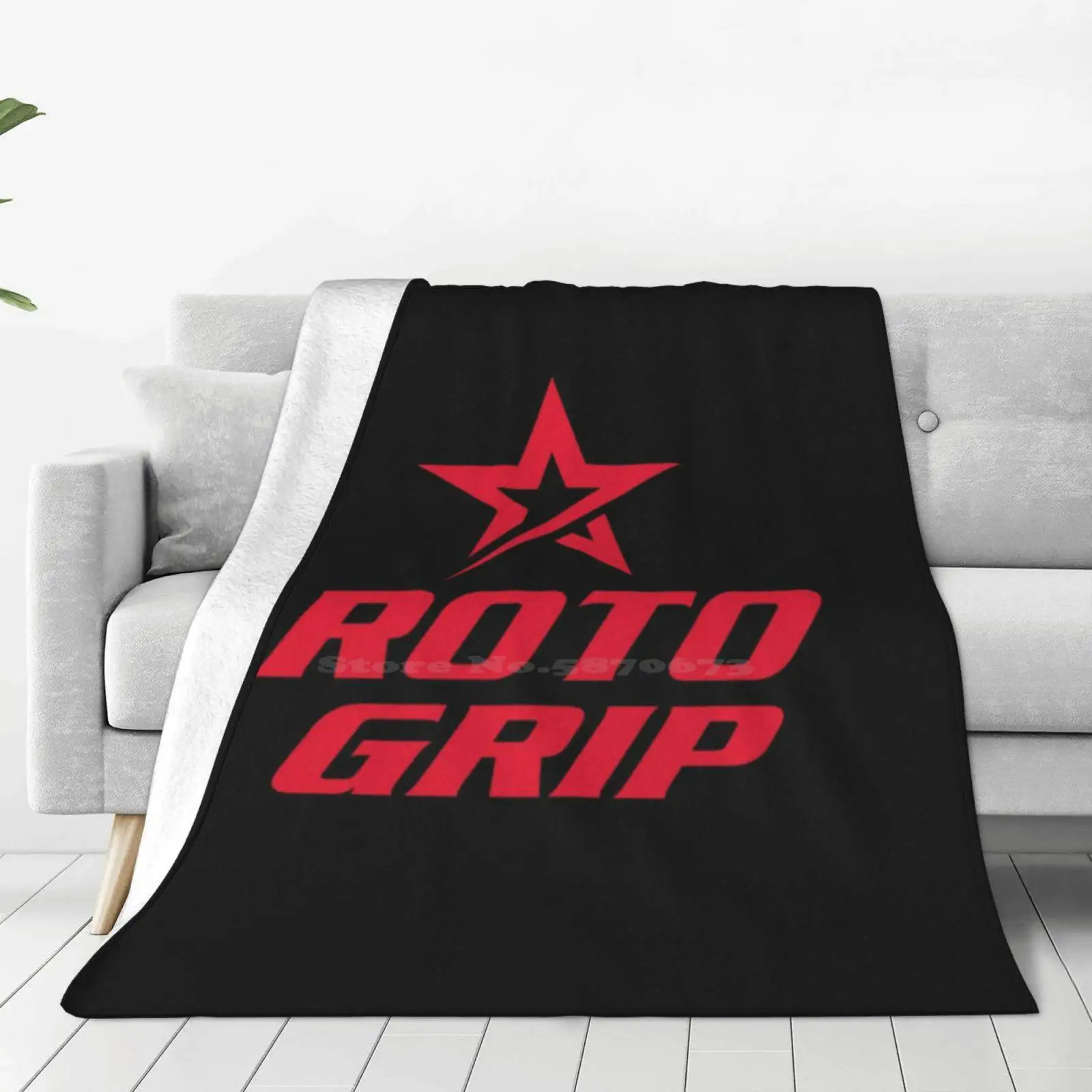 

Roto Grip Soft Warm Light Thin Blanket Bowler Bowling Ball Bowling Team Strike Split Logo Text Love Good Sport Brands Roto Grip