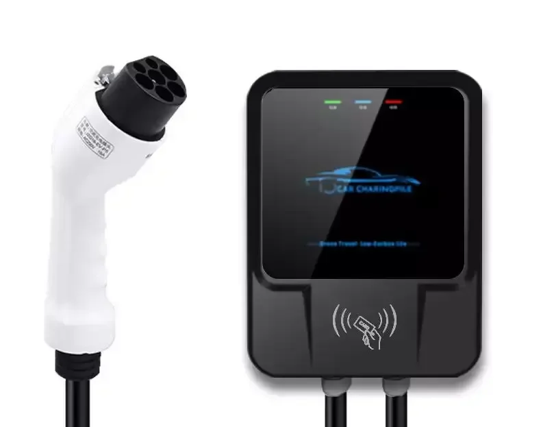 Caixa De Parede Do Veículo Elétrico, Estação De Carregamento EV, EVSE, Nível 2, 7kW, 11kW, 220V, Nível 2, Venda Quente, Chinês
