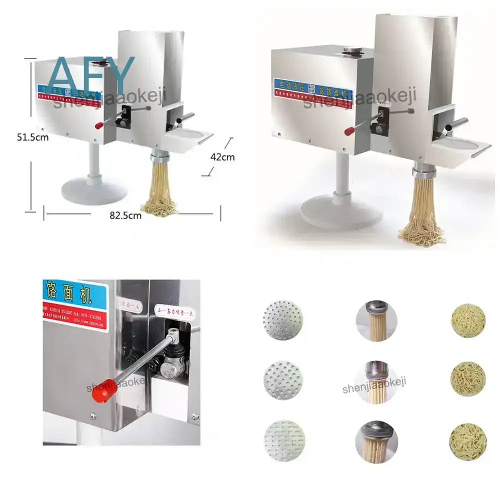 Hydraulic Rake Machine for Ramen Panel Making Electric Cold Press Noodle Machine Stainless Steel Commercial Food Equipment