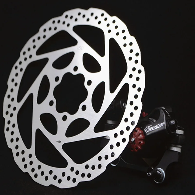 

Bicycle Brake Disc MTB 140/160/180mm Stainless Steel Brake Rotor with Screws MTB Hydraulic Disc Brakes Pads Bike Accessories