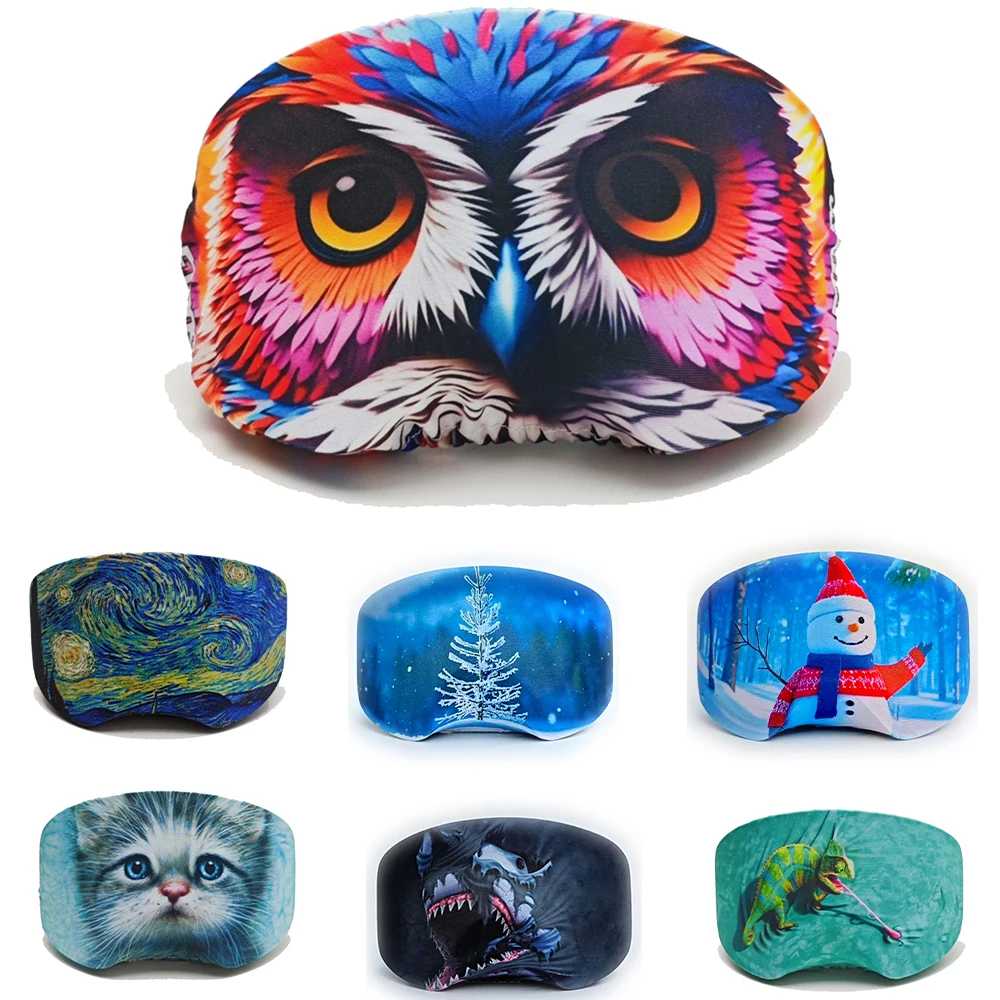 

Eyeglass Cover Beautiful High Elasticity Eyeglass Cover Simple Convenient Scratch Resistant Suitable Cycling Goggles Ski Glasses