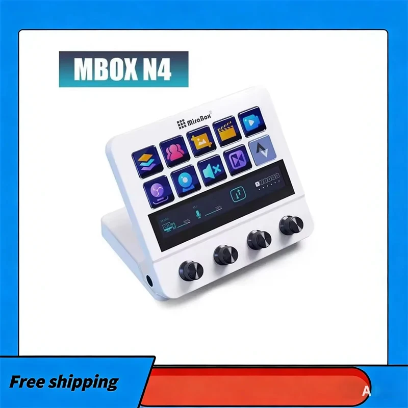 

Контроллер Stream Deck с кнопками-регуляторами для создания контента на живых трансляциях, мини-клавиатура, док-станция Stream Deck