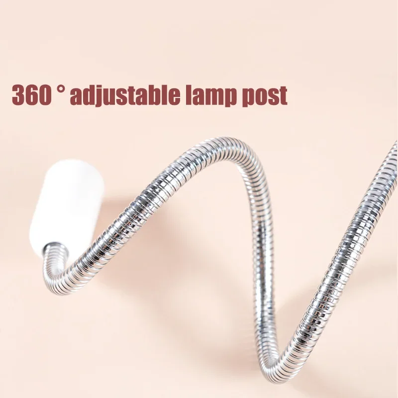 Led Uv Licht Voor Het Drogen Van Gel Nagellak Clip-On Flexibele Bureau Mini Usb Nagellamp Draagbare Diy Nagel Droger Manicure Salon Tools