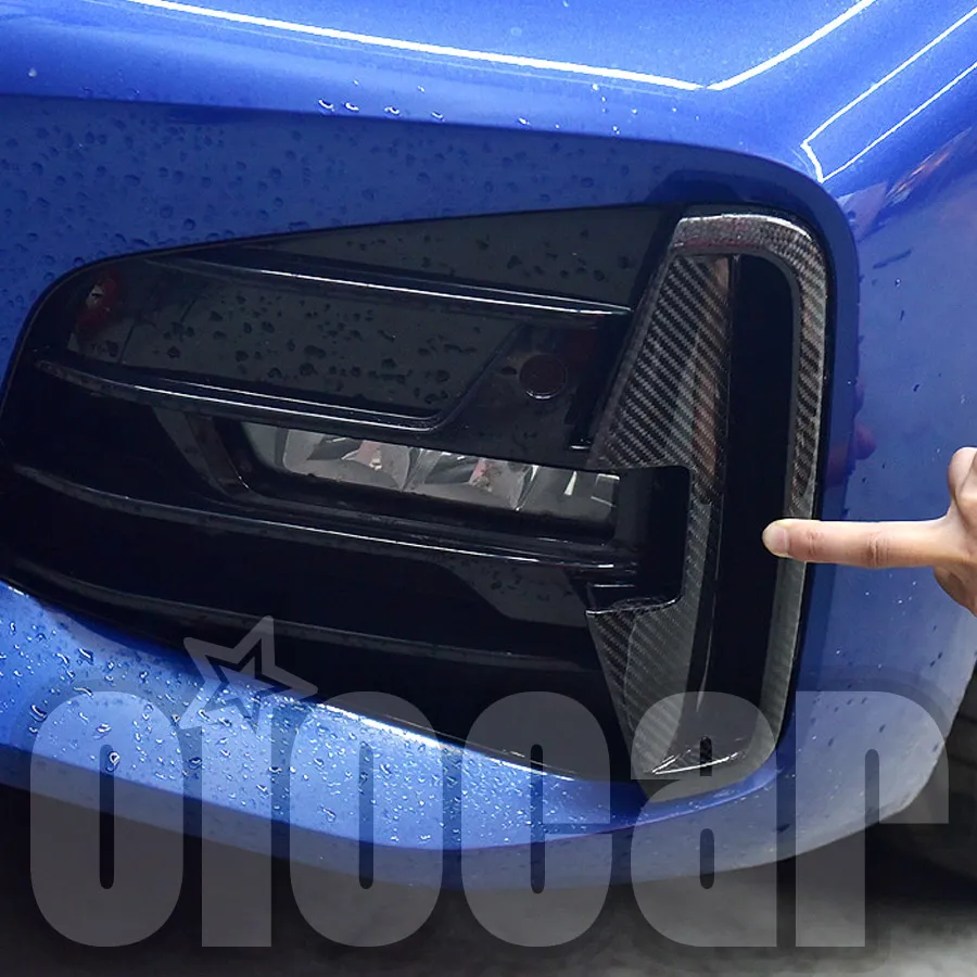 

oiomotors Carbon Fiber Front M Sports Bumper Side Air Inlet Trim Cover for BM 4series G22 G23 Coupe 420i 425i 428i 430i M440i