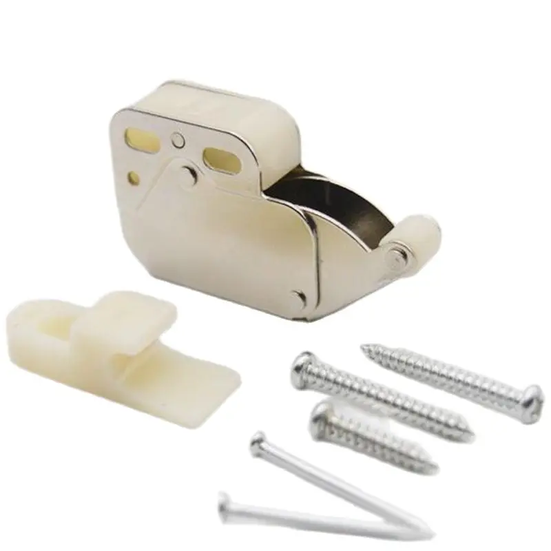 Push Catch Latch Cabinets Lock Automatic Spring Catch System Motorhome Cupboard Doors Furniture Security locks защелка для двери