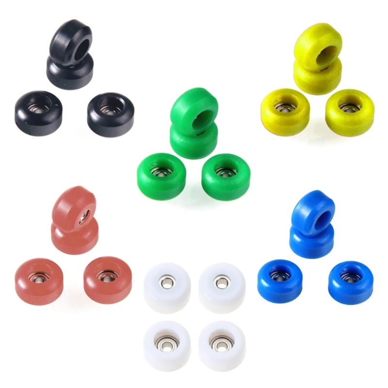 

Truckwheel for Toy Finger Skateboard Mini Finger Figurine Parts 4P