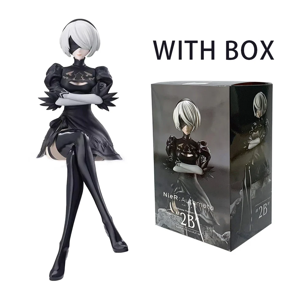 In Stock SEGA PM TV Ver. NieR:Automata Ver1.1a Yorha No. 2 Type B PVC 18CM Anime Action Figures Model Collection Ornament Toy