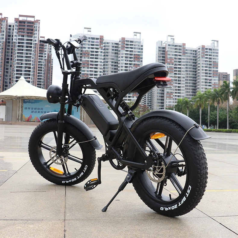 2023 Hot Sales EU US Warehouse 48 V 15 an 750 W 100O W 20 Inch Electric Lithium Battery Electric Bike Fat Tire Original 48V SJKJ