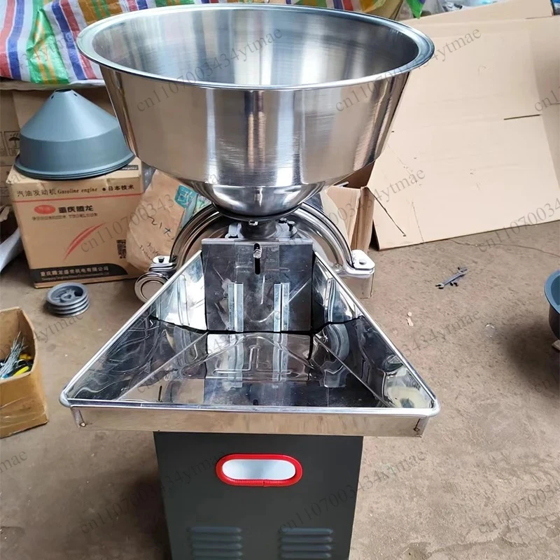 150-250kg/h Stainless Steel Commercial Powder Grinder High Speed Dry Herb Grain Spice Flour Milling Machine