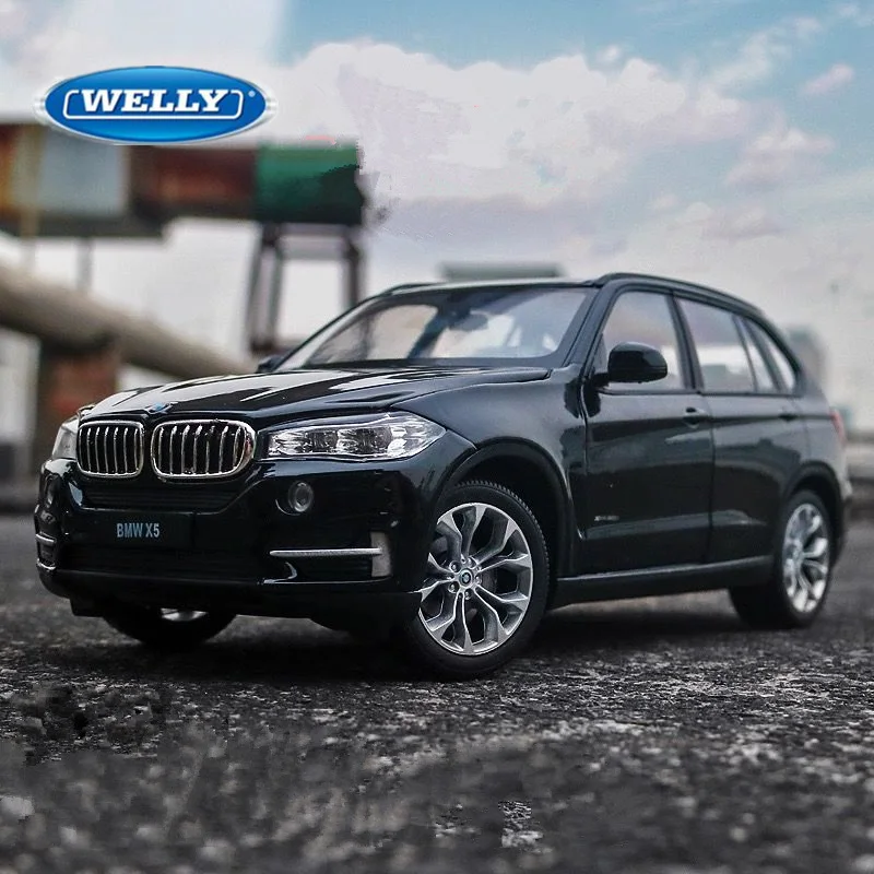 

WELLY 1:24 BMW X5 SUV Alloy Car Model Diecasts Metal Vehicles Car Model High Simulation Collection Childrens Toy Gift Decoration