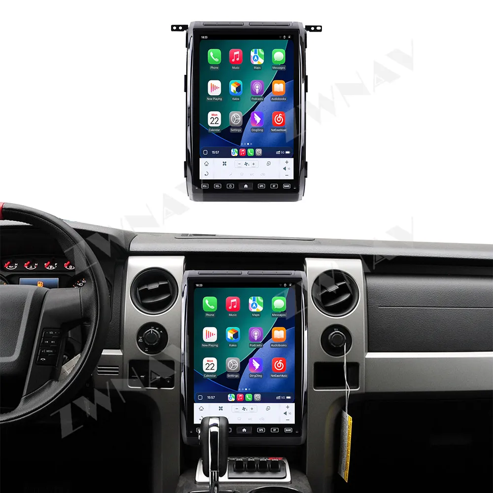 

14.5" Android 14 IPS HD Screen Car Stereo For Ford F150 2009-2014 Wireless CarPlay & Android Auto GPS Navigation Hi-Fi AI Voice
