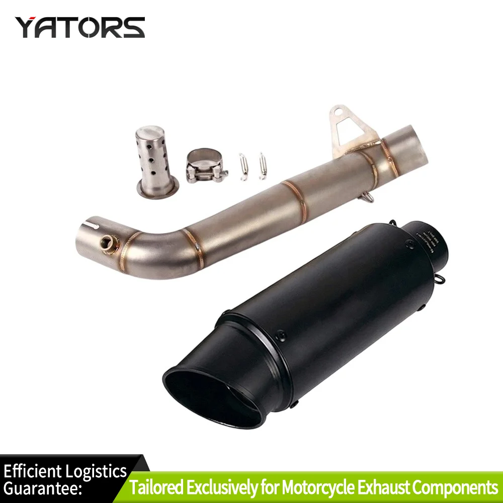 

Exhaust Systems Slip On For Honda CBR1000RR 2008-2016 Exhaust Middle Link Pipe Muffler Tips Exhausts Pipes