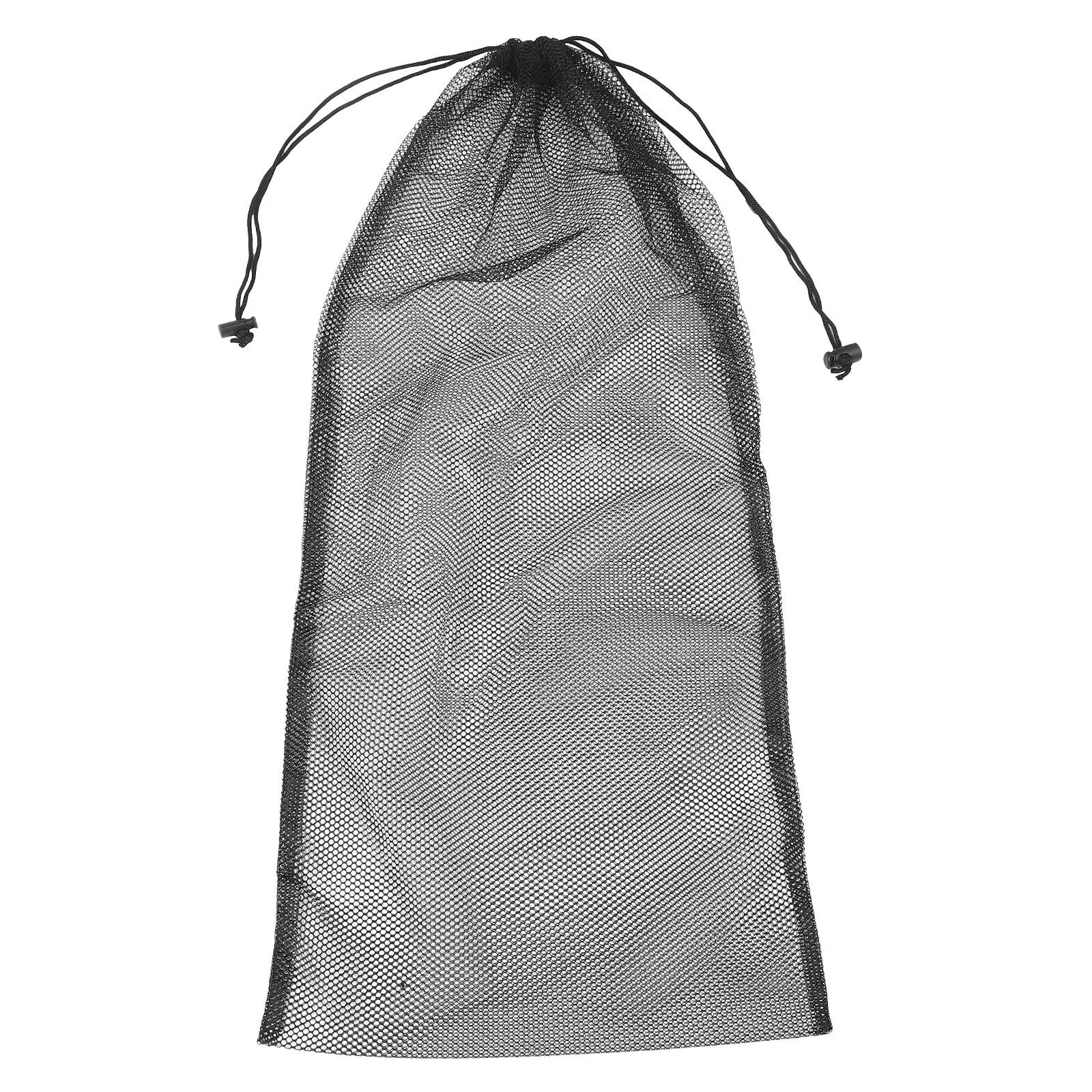 

Large Capacity Mesh Bag Multifunctional Nylon Mesh Scuba Gear Bag Drawstring Snorkeling Swim Equipment Holder