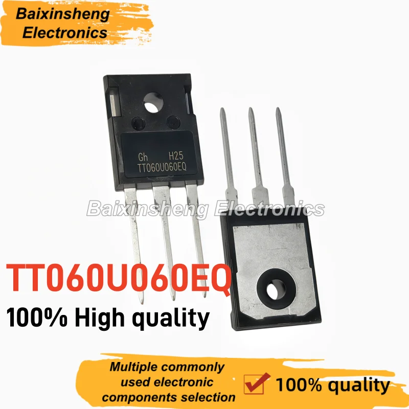 10PCS New TT060U060EQ TO-247 IGBT Transistor 60A600V Power Triode Electronic Components In Stock