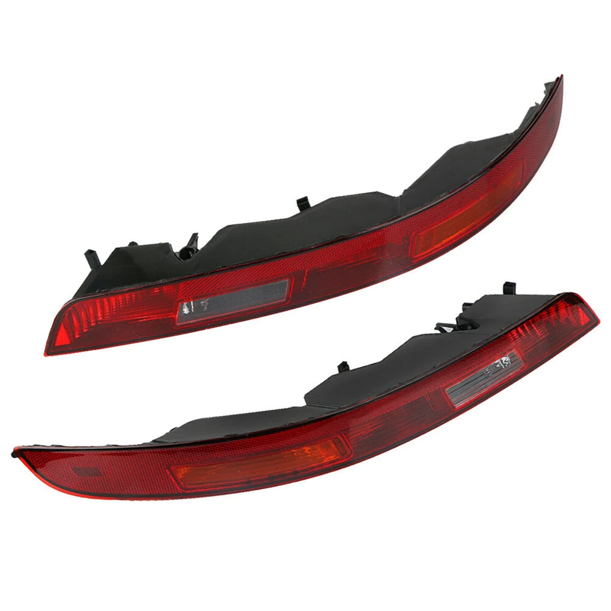 Car Rear Bumper Tail Light Reverse Lamp Red with Bulbs for Q3 2016-2018 8U0945096B 8U0945095B 8UD945095B 8UD945096B