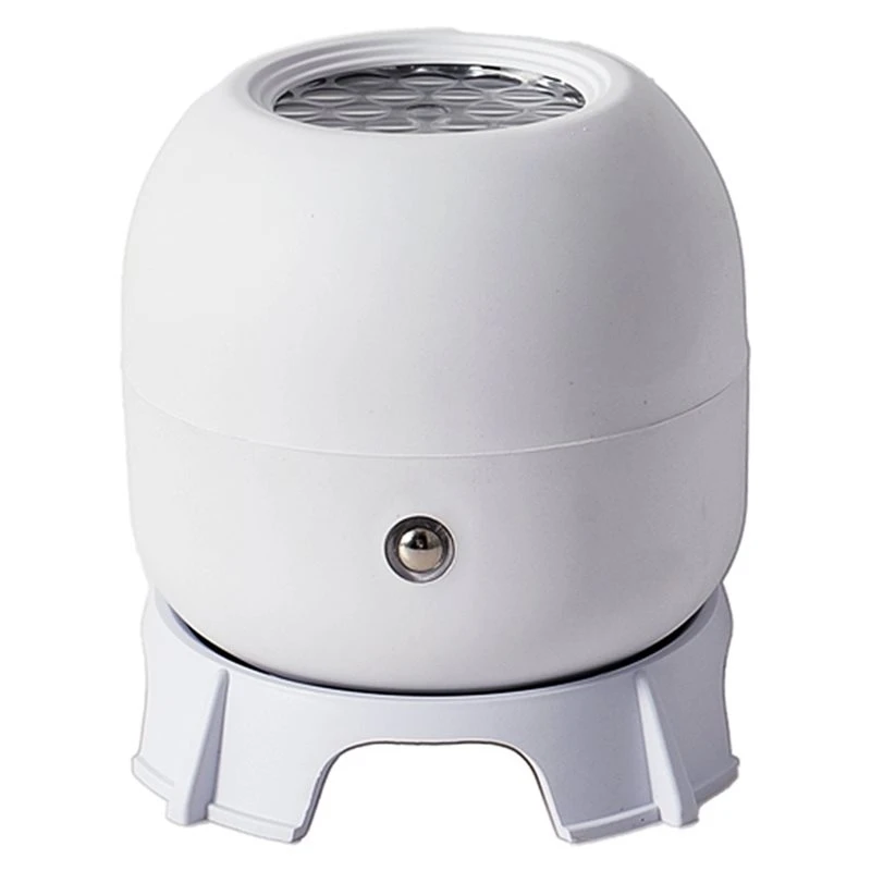 AA73 Decorative LED Ocean Projector Light, 360° Rotating Dynamic Night Light, USB Powered Ambient Lamp Snowflake