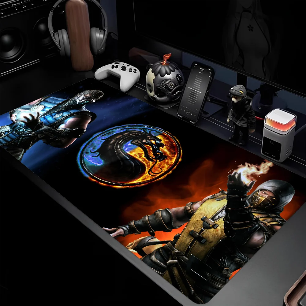 Mortal Kombat Mousepad Mouse Mat Desk Mat With Pad Gaming Accessories Prime Gaming XXL Keyboard Pad Padding Mat