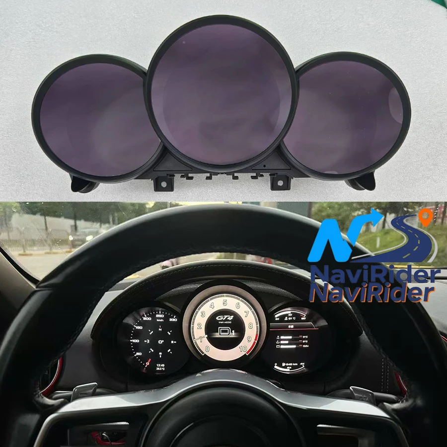 Digital Dashboard Speedometer Virtual Cockpit For Porsche 987 Boxster Cayman 2005-2012 Linux System LCD Instrument Panel Cluster