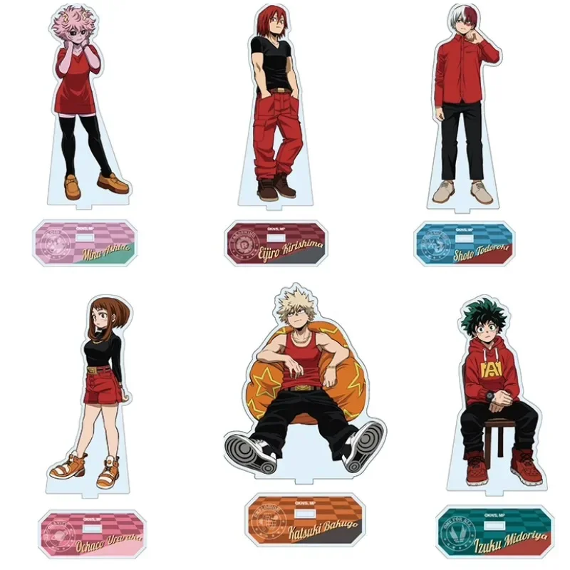 

Japan's popular anime My Hero Academia acrylic keychain anime peripheral cute exquisite fanAnimation Derivatives