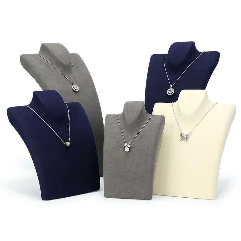 

Neck Model Jewelry Show Props New Ultra-fine Portrait Model Necklace Display Stand Jewelry Display Neck Jewelry