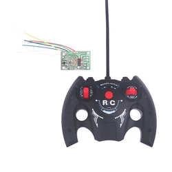 857  27MHz Circuit 4CH RC Remote ControlPCB Transmitter and Receiver Board with Antenna Radio System Car Accessories