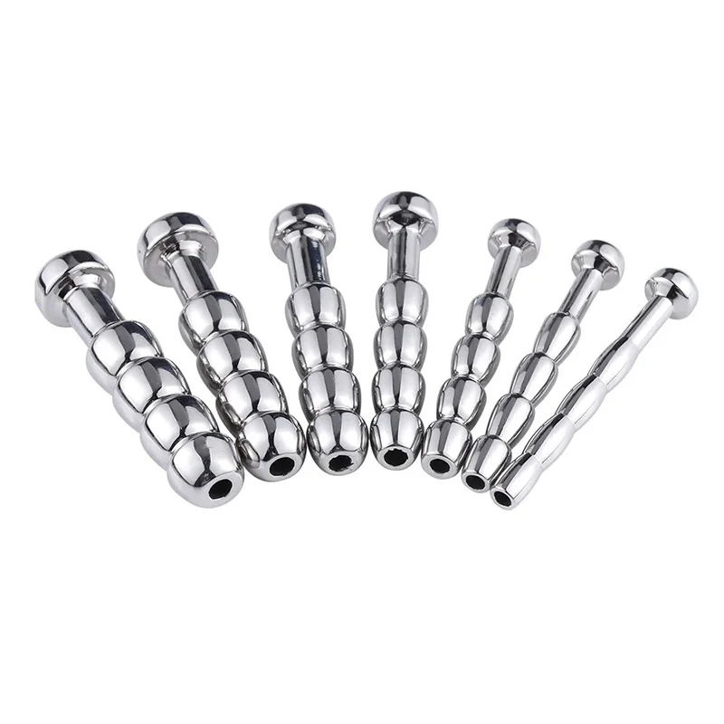 Urethral Catheter Penis Plug Sex Toys for Men Urethral Plug Penis Insertion Urethra Sound Dilator Sex Product For Adult 6/8/10