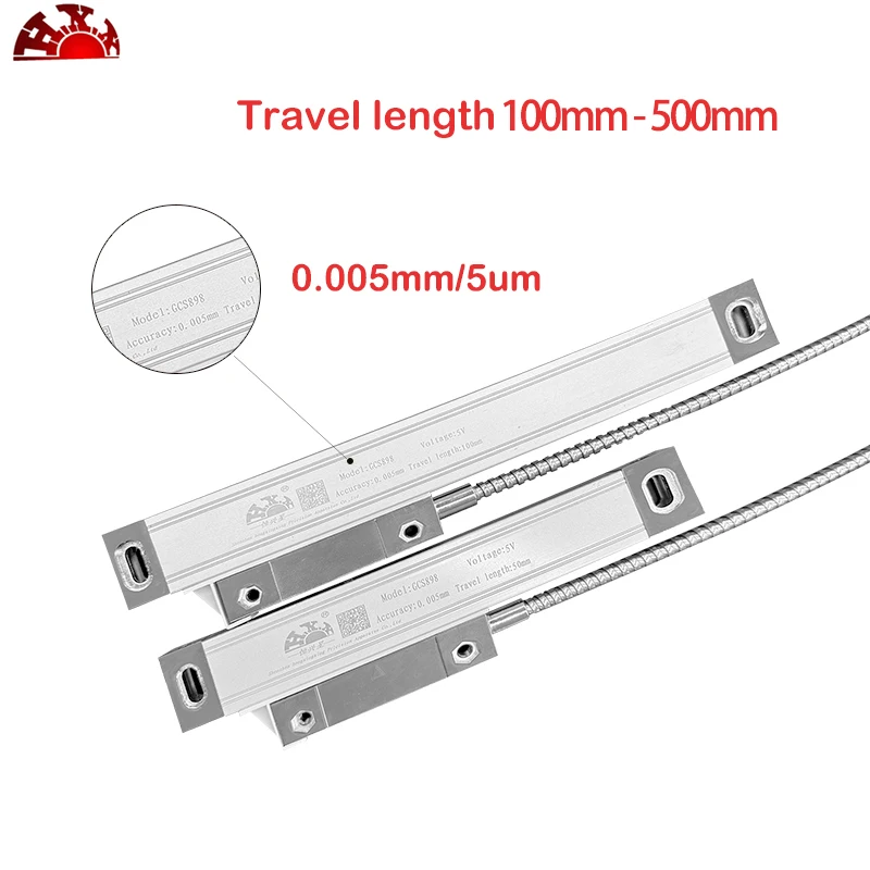

HXX Factory Best High Precision Linear Scale 5micron Linear Encoder 100 150 200 250 300 350 400 450 500mm Optical Linear Ruler