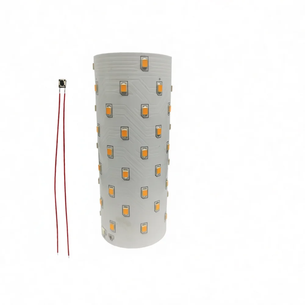 LED Flicker Circuit Board 3.7V Solar Torch Light Controller Module Replacement Part For Garden Simulation Flame Lamps