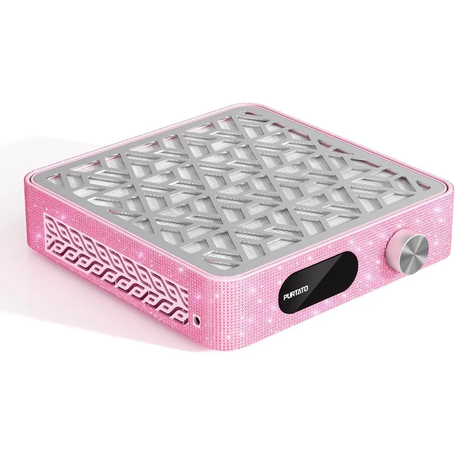 

Nail Dust Collector Powerful Vacuum Fan Vent Dust Collector Extractor Dust Suction Machine for Acrylic Nails Polishing Nail Sal