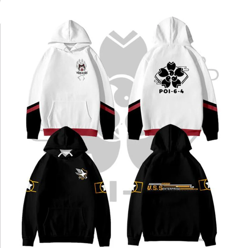 Men Women Hoodie Japan Streetwear Azur Lane Hoodies Hip Hop Cosplay 3D Boy Hoodie Poleron Hombre Hot Clothes Graphic Sweatshirts