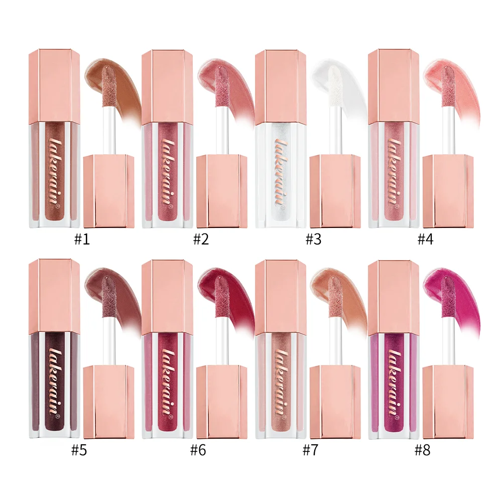 FB Gloss Bomb Cream Color Drip Lip Cream&Heat Makeup Liquid Lipstick Moisturizing Plumper Long Lasting Lipgloss