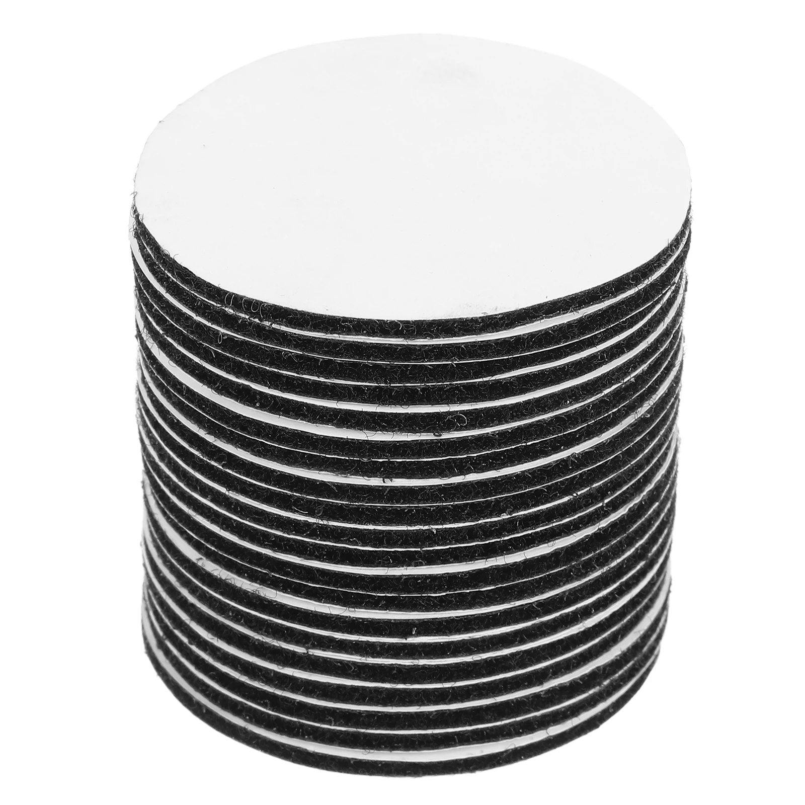 

20 Pairs Hook Fixation Patch Adhesive Fastener Dots Self Circle Fasteners Sheet
