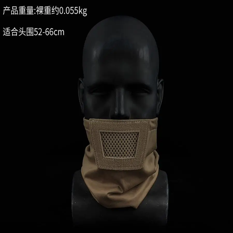 وشاح واقي تكتيكي نصف وجه لركوب الدراجات في الهواء الطلق والمشي لمسافات طويلة وقناع الوجه سريع الجفاف #4