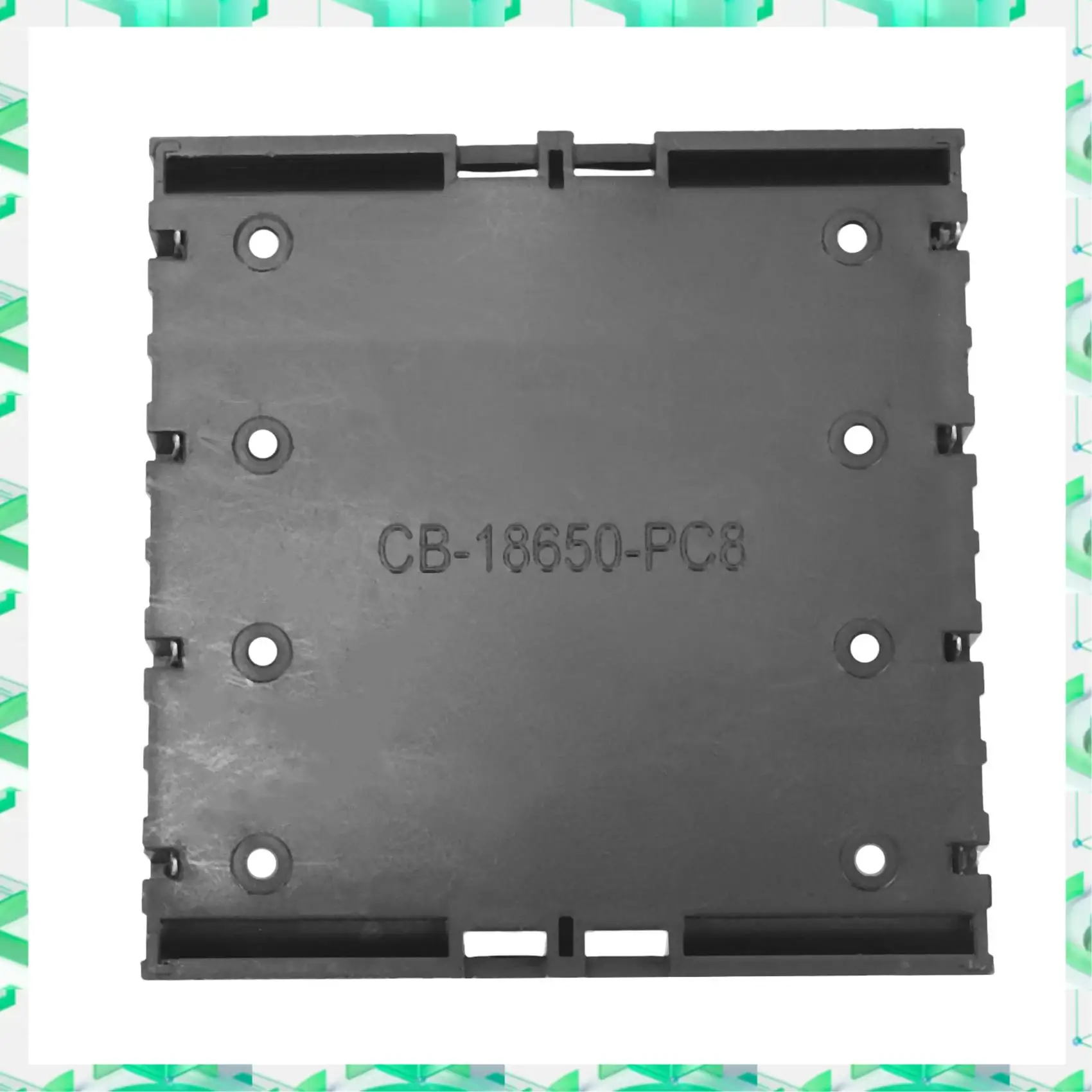 

3C Electron 25Pcs Li- DIY Battery Plastic Case Holder For 4X3.7V 18650 Battery,25Pcs Li- DIY Battery Plastic Case Holder F