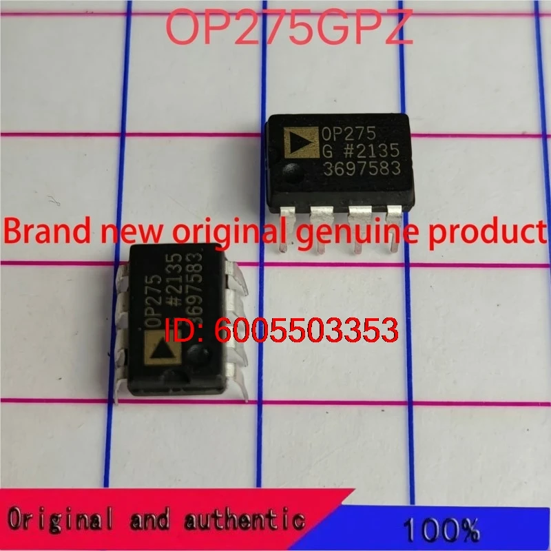 100% brand new OP275 OP275GP OP275GPZ Original and authentic products encapsulation:DIP8