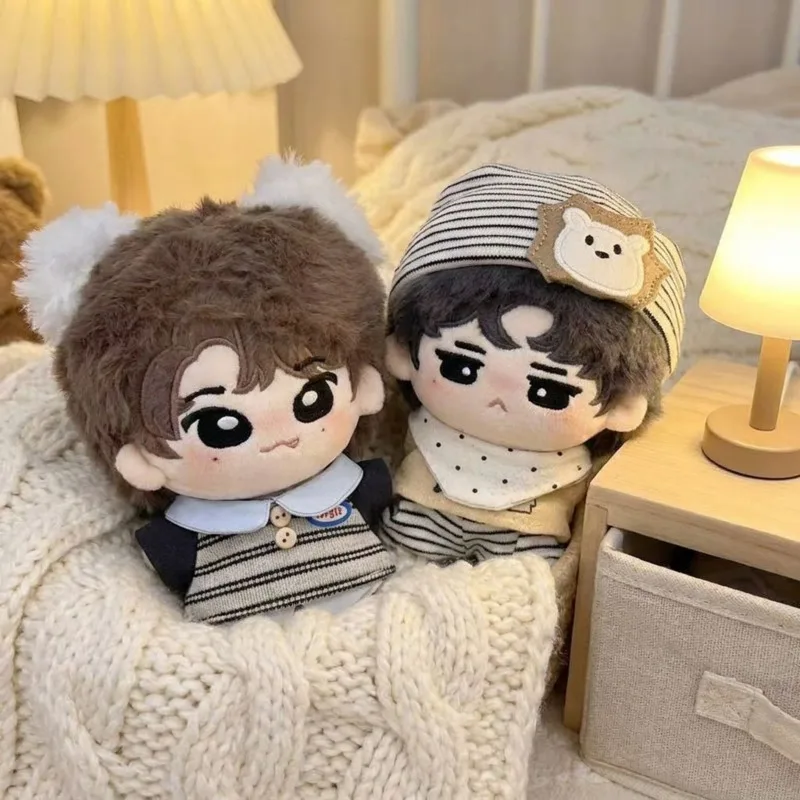 TeeTeePor Cute Plush Doll Stuffed Toy Kawaii Cotton Doll Soft Plushies Anime Character Figure Birthday Christmas Gift for Fans