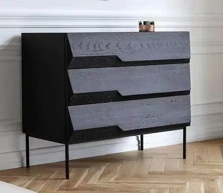 

for Living Room Sideboard Cabinet Solid Wood Black Cupboard Modern Sideboard Cabinet Furniture