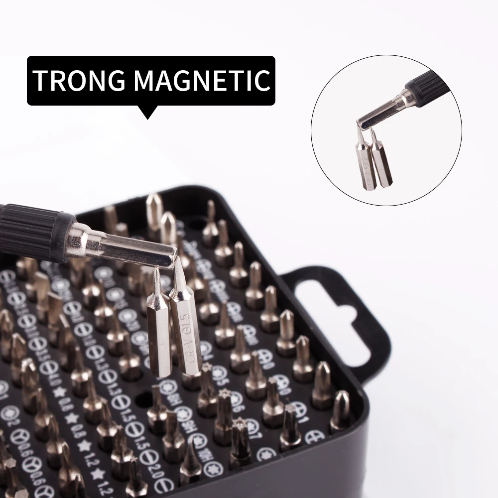 

Набор прецизионных магнитных отверток для ремонта телефонов и ноутбуков