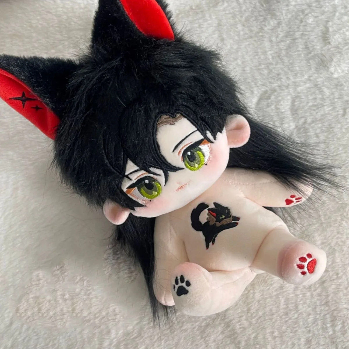 Stuffed The Lord of Mysterie Leonard Leonard Mitchell Attribute 20cm Cotton Doll Toys for Children Adults Cute Collectibles Gift